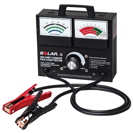 Clore Automotive 500 Amp 12V Carbon Pile Battery Tester 1874